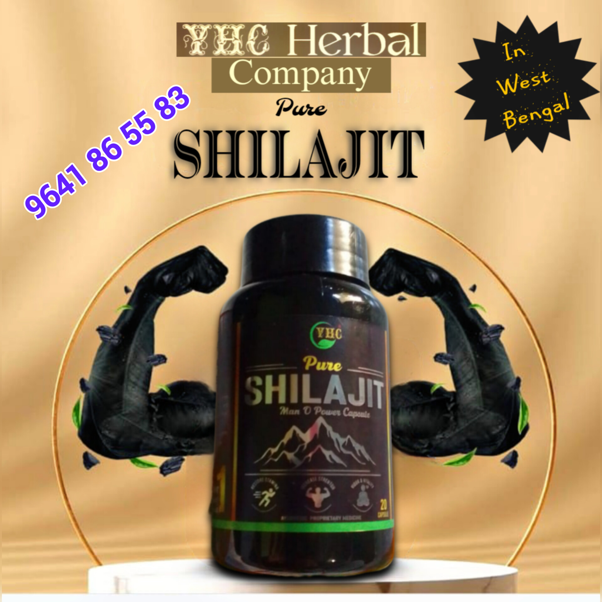 YHC Pure Shilajit Capsul-20pc