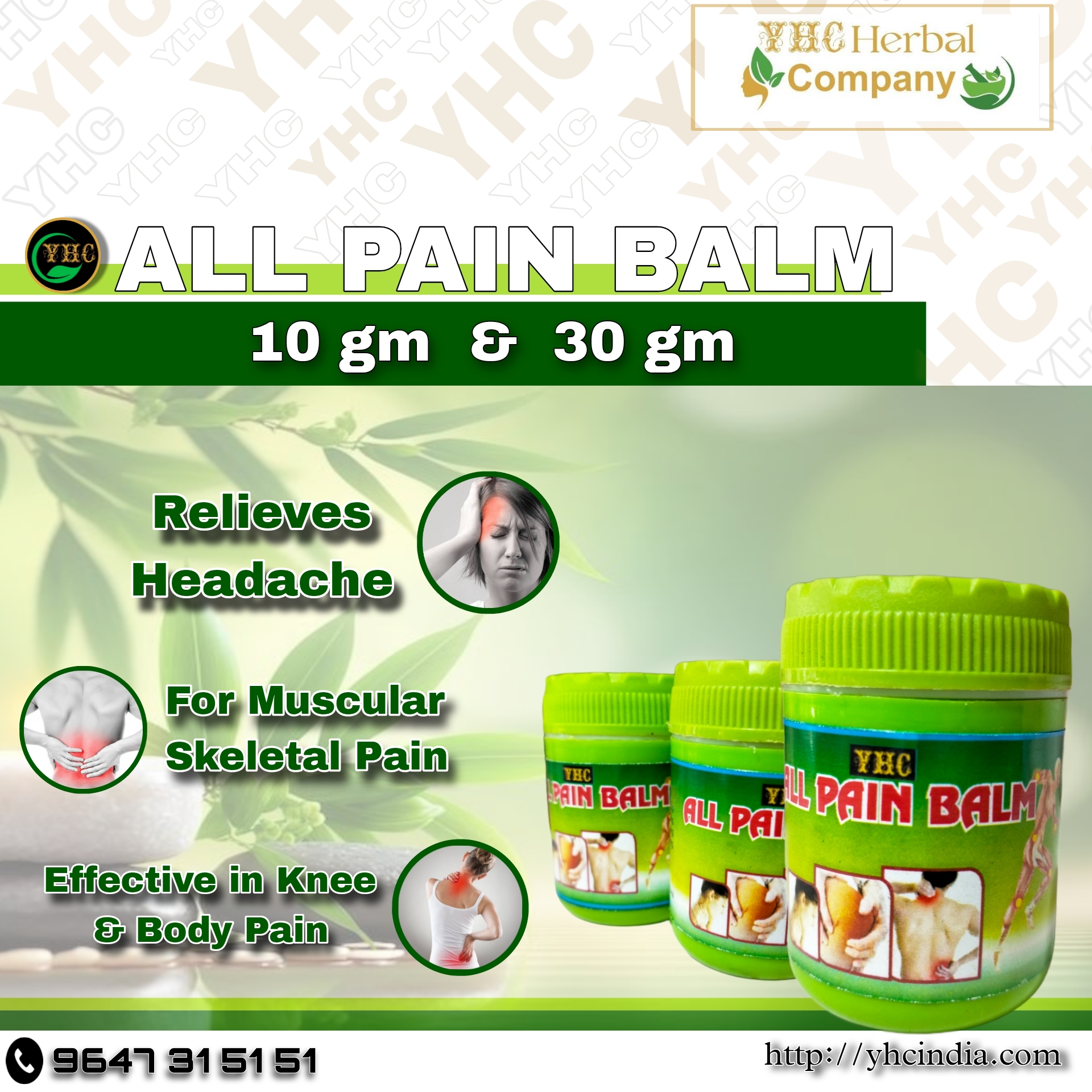 YHC All Pain Balm-30gm